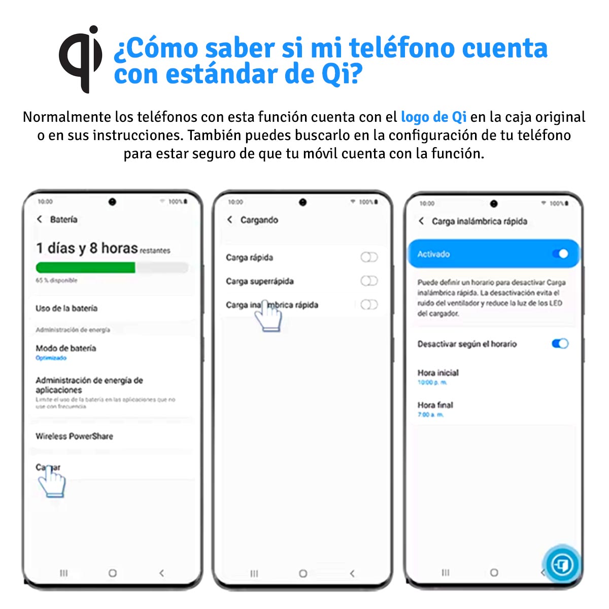 Cargador Inalambrico 3 en 1 C3IN1